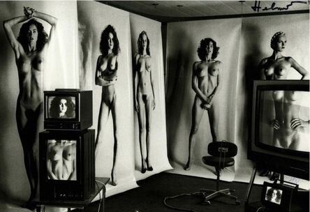 Helmut Newton, ‘SIGNED "French Vogue I [Paris]".’, Composed 1980. Printed 2000.