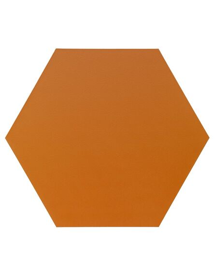 Olivier Mosset, ‘Orange Hexagon’, 2010