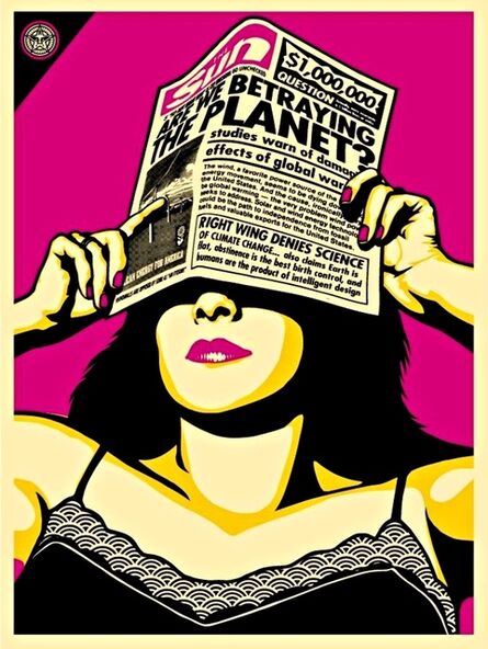 Shepard Fairey, ‘Global Warning - Global Warming (Andy Warhol Edition)’, 2009