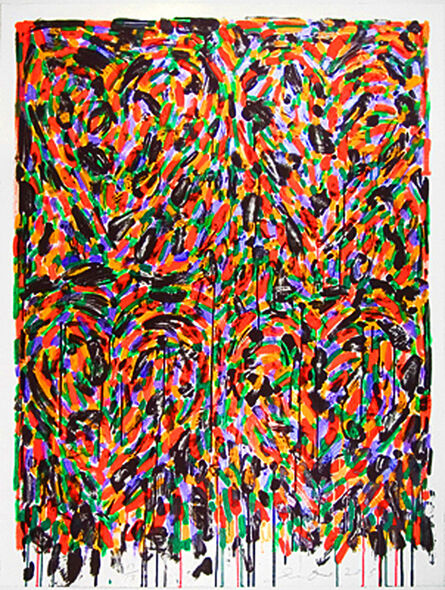 Jim Dine, ‘Hand Painted Afrika’, 2005