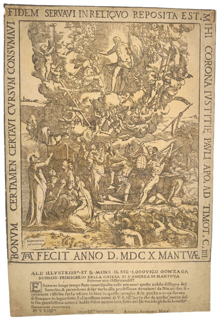 Andrea Andreani, ‘The Triumph of the Christian Knight or The Triumph of the Christian Hero’, 1590