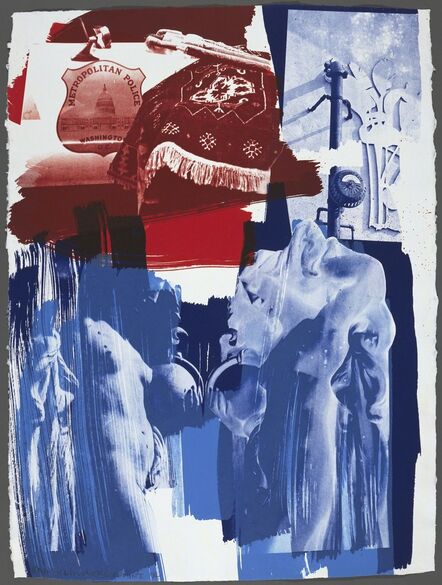 Robert Rauschenberg, ‘Blues’, 1992