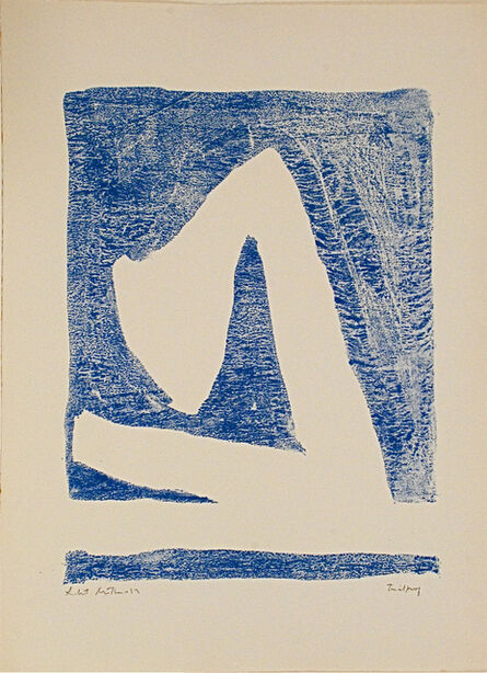 Robert Motherwell, ‘Summertime in Italy (with Blue)’, 1966