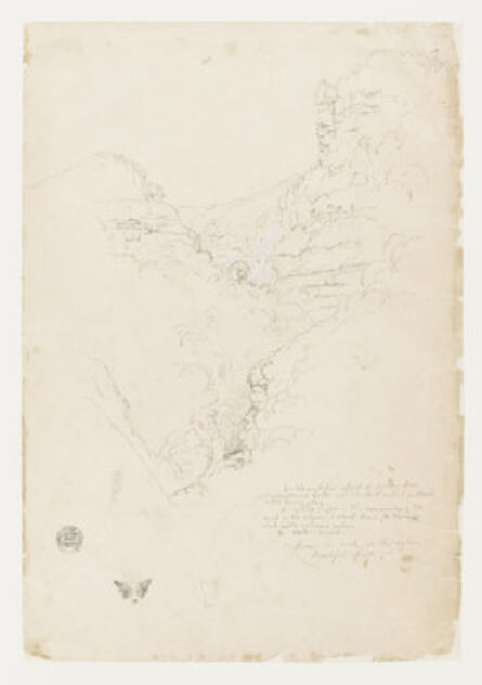 Frederic Edwin Church, ‘Tequendama Falls near Bogotíç, Colombia’, 1853