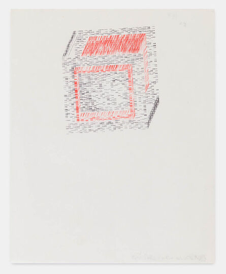Dom Sylvester Houédard, ‘partial cube within a cube’, 1969