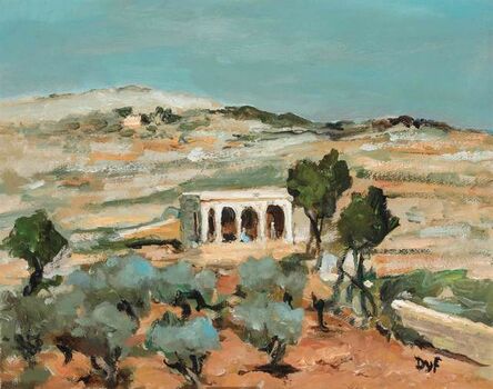 Marcel Dyf, ‘Tombeau Presume de Moise, sur la Route de Jericho’, 1969