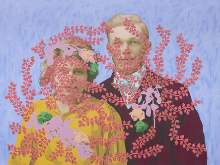 Daisy Patton, ‘Untitled (Wedding Portrait with Flowers)’, 2018