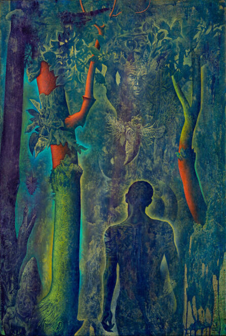 Rafael Trelles, ‘Bosque nocturno (Night Forest)’, 2020