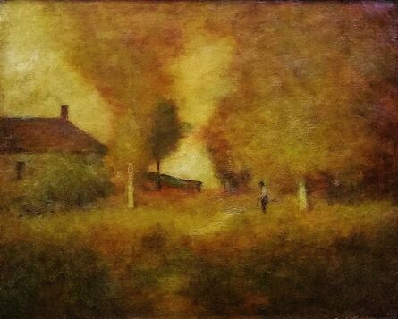 George Inness, ‘The Farm House’, 1892