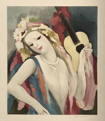 Marie Laurencin, ‘Femme a la Guitare’, 1936
