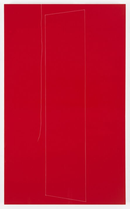 Kate Shepherd, ‘Red Structure, Little Sister thread, 2’, 2016