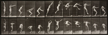 Eadweard Muybridge, ‘Animal Locomotion: Plate 161 (Man Leaping)’, 1887