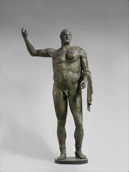 Unknown Roman, ‘Bronze statue of the emperor Trebonianus Gallus’, 251–253