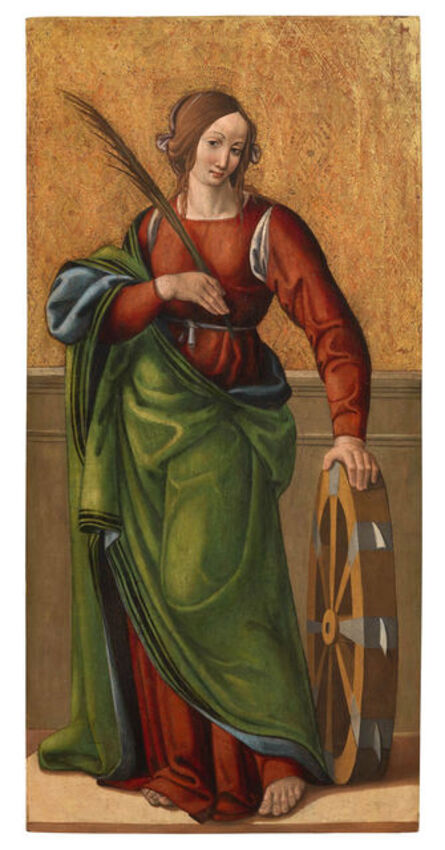 Simone da Firenze, ‘St. Catherine of Alexandria’, ca. 1500
