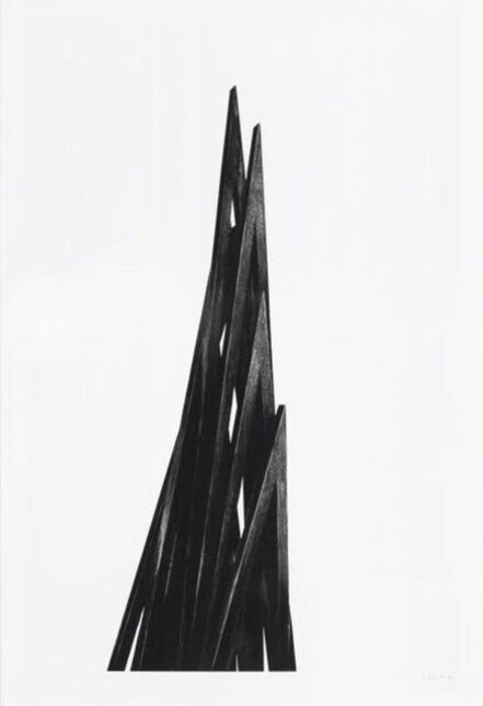 Bernar Venet, ‘Acute Uneven Angles’, 2017