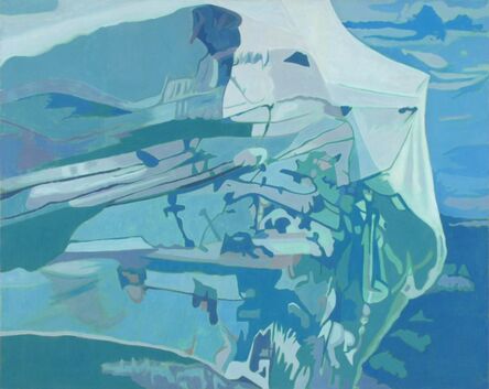 Ralph Wickiser, ‘Blue Net’, 1990