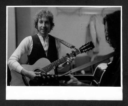 Bob Gruen, ‘Bob Dylan - "Friends Of Chile" Benefit Felt Forum, NYC’, ca. 1974