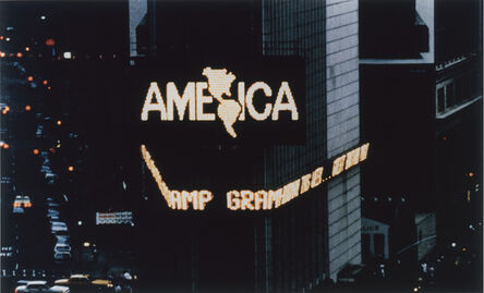 Alfredo Jaar, ‘A Logo for America’, 1987-1995