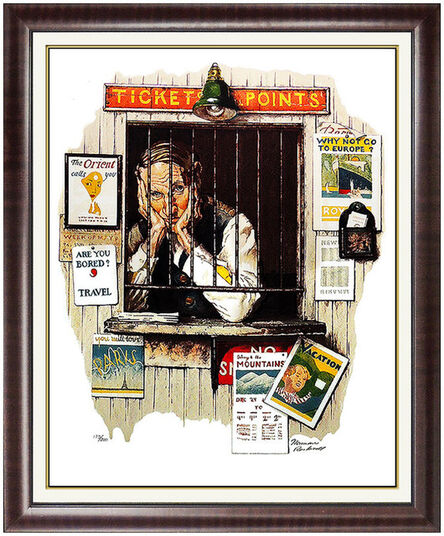 Norman Rockwell, ‘Ticketseller’, 1970-1989
