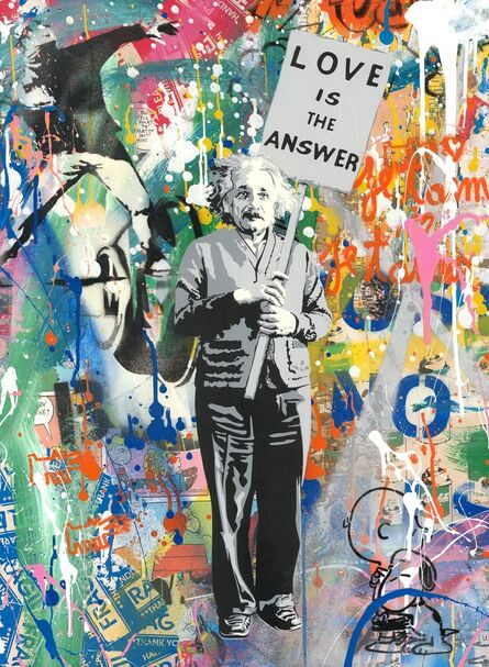 Mr. Brainwash, ‘Einstein’, 2019