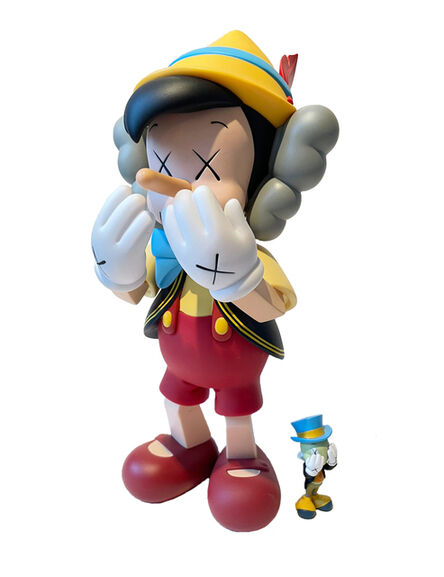 KAWS, ‘Pinocchio and Jiminy Cricket’, 2010