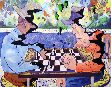 Dana Schutz, ‘Chess’, 2008