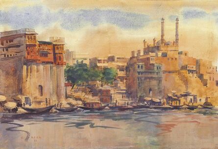 Sayed Haider Raza, ‘Untitled (Benares)’, 1943