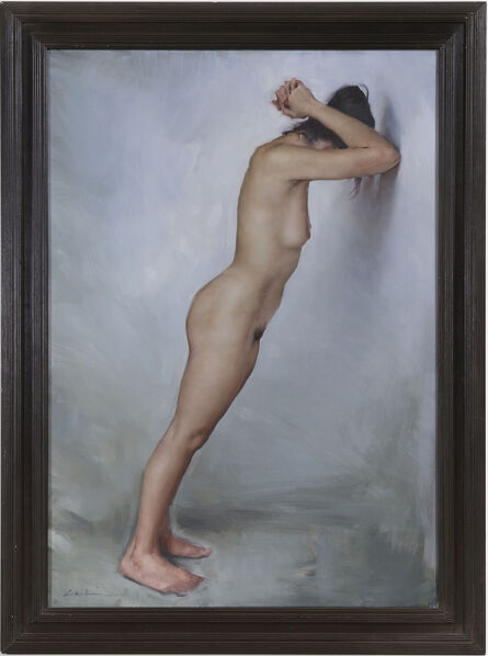 Michael J. Austin, ‘Nude Against Wall’, [EARLY]
