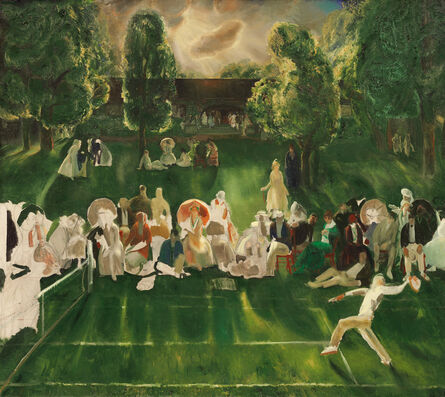 George Bellows, ‘Tennis Tournament’, 1920