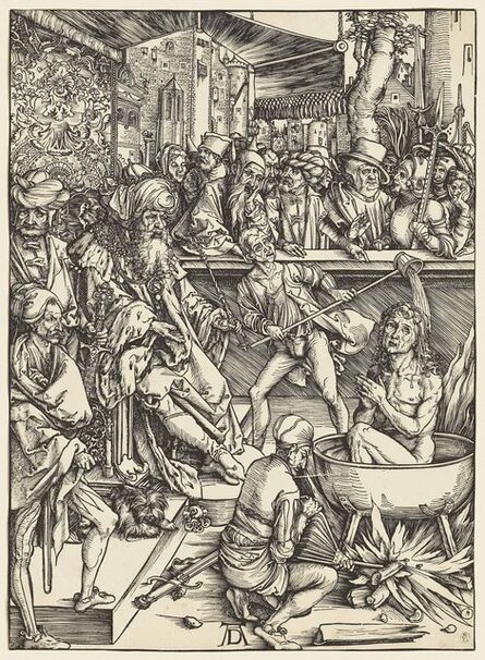 Albrecht Dürer, ‘The Martyrdom of Saint John, from: The Apocalypse (B. 61; M., Holl. 164; S.M.S. 112)’, ca. 1496-97