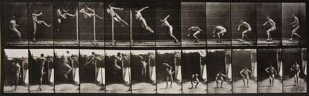 Eadweard Muybridge, ‘Animal Locomotion: Plate 158 (Men Performing a High Jump)’, 1887