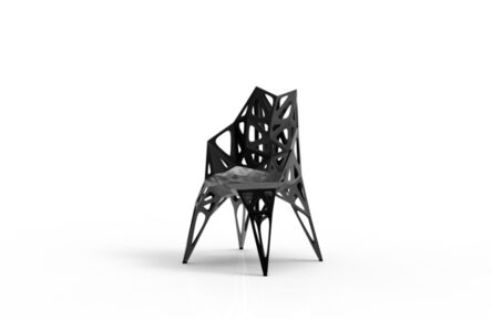 Zhoujie Zhang, ‘MC011-F-Black (Endless Form Chair Series)’, 2018