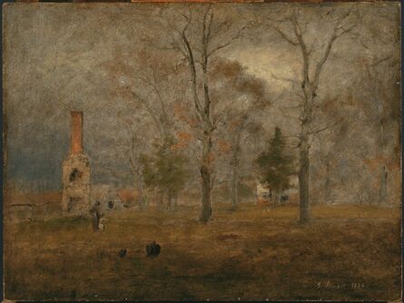 George Inness, ‘Gray Day, Goochland’, 1884