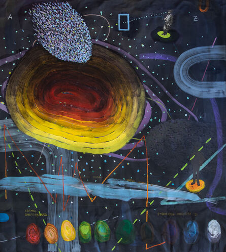 Pebofatso Mokoena, ‘Cosmic Boogeyboard’, 2021