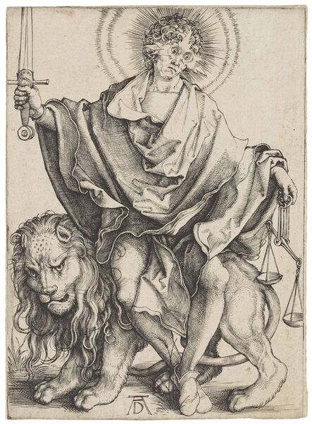 Albrecht Dürer, ‘Sol Iustitiae (Bartsch 79; Meder, Hollstein 73; Schoch, Mende, Scherbaum 23)’, ca. 1499