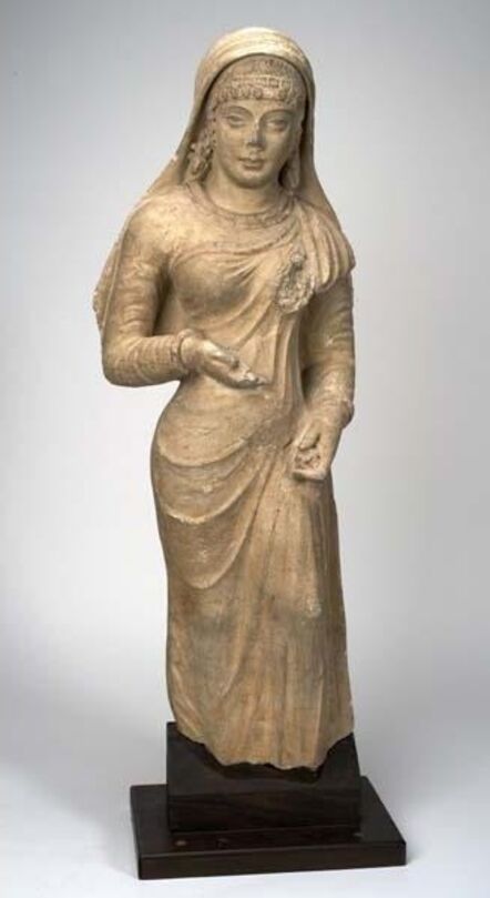 Unknown Artist, ‘Standing Woman with headdress’, Kushan Dynasty, 3rd, 5th century C.E.