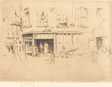 James Abbott McNeill Whistler, ‘Little Court’, ca. 1880/1881