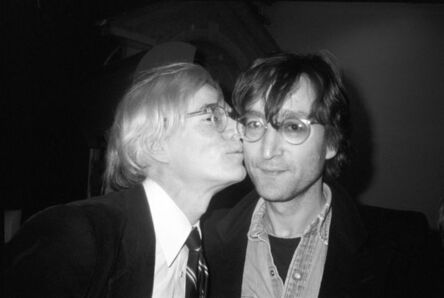 Christopher Makos, ‘Andy Kissing John Lennon,’, 1978