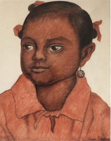 Diego Rivera, ‘Retrato de Niña’, 1935