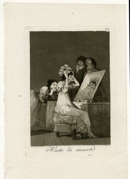 Francisco de Goya, ‘Hasta  la  Muerte.  (Until  death)’, 1799
