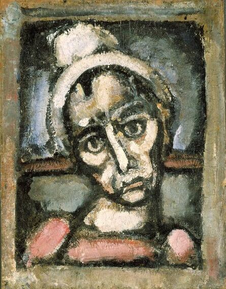 Georges Rouault, ‘Head of A Clown’, about 1920