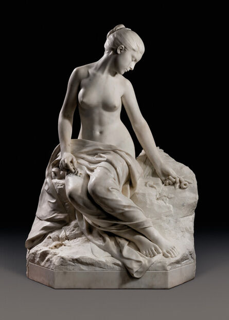 Alfred Boucher, ‘Volubilis (Morning Glory)’, Conceived circa 1894-96. This marble circa 1897.
