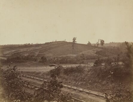 George N. Barnard, ‘Battlefield in Atlanta’, 1864