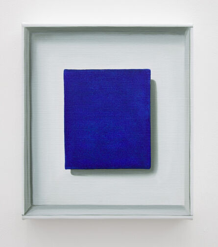 Gavin Turk, ‘Small Blue Monochrome in Box Frame’, 2022
