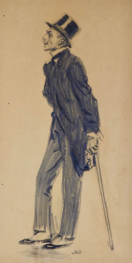 James Montgomery Flagg, ‘Man with Cane and Top Hat’, 20th Century