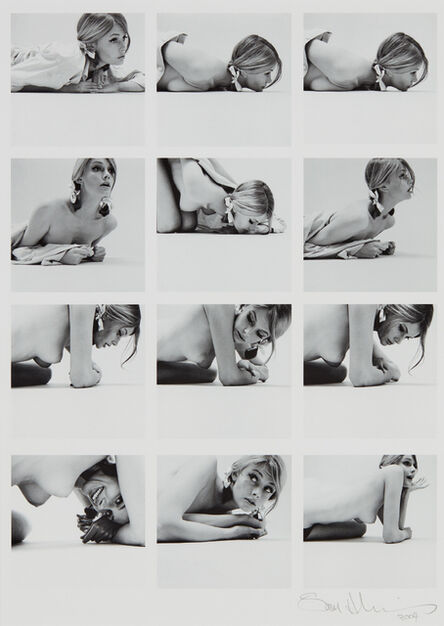 Sam Haskins, ‘Untitled (Contact Sheet for Gill from Five Girls)’, Photographed circa 1962 and printed in 2004