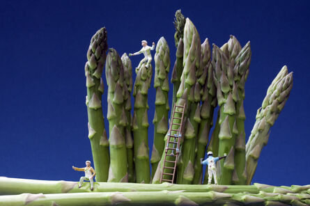 Christopher Boffoli, ‘Asparagus Painters’, 2013