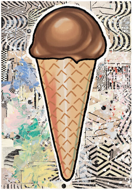 Donald Baechler, ‘Chocolate Cone’, 2007