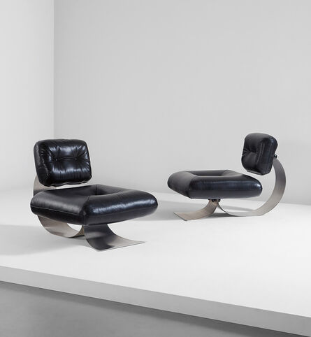 Oscar Niemeyer, ‘Pair of lounge chairs’, circa 1978