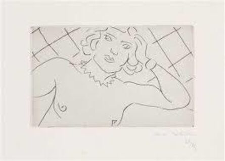 Henri Matisse, ‘TORSE, FOND A LOSANGES’, 1929